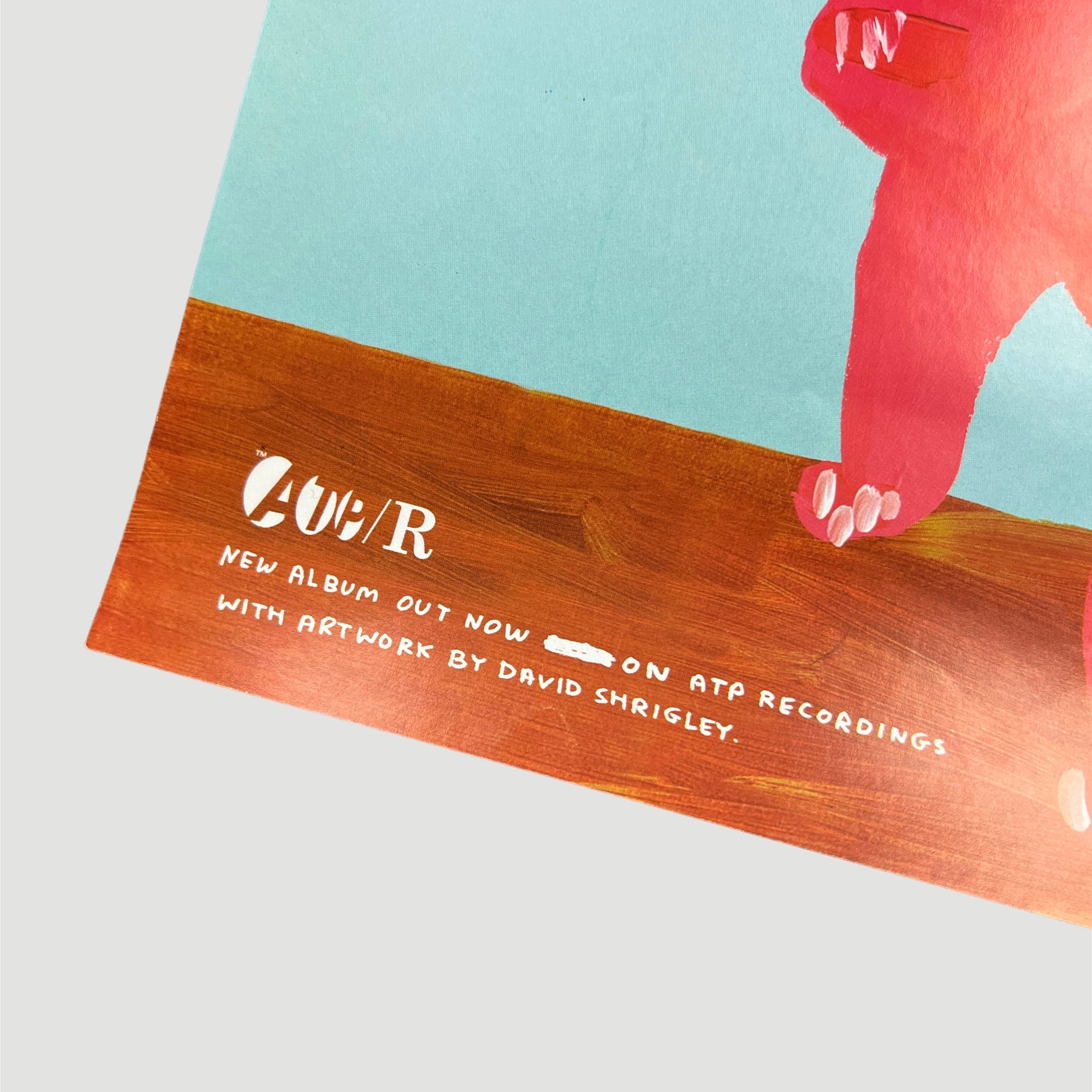 2007 Deerhoof x David Shrigley Friend Opportunity Poster