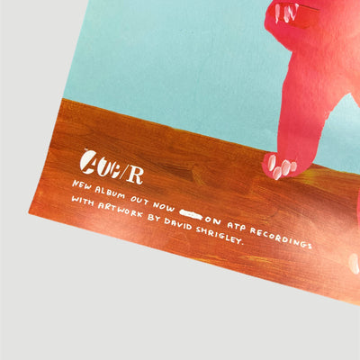 2007 Deerhoof x David Shrigley Friend Opportunity Poster