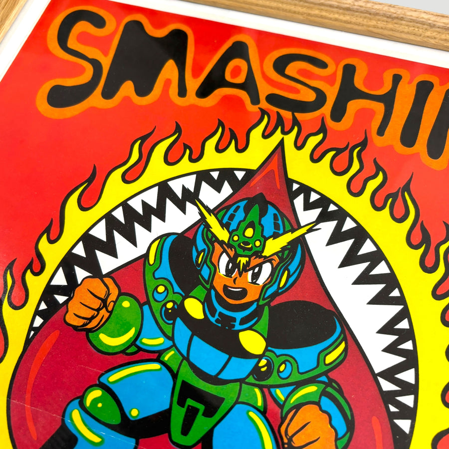 1995 The Smashing Pumpkins Guitar World Poster