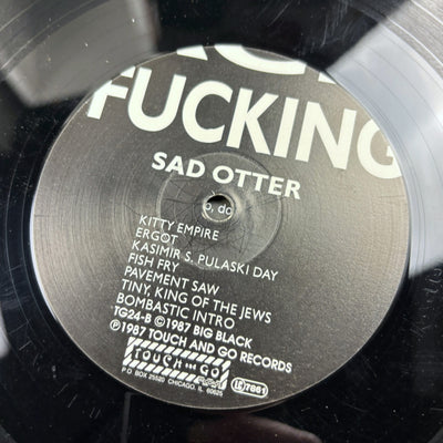 1987 Big Black Songs about F**king UK 1st Press LP