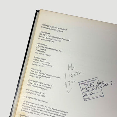 1984 Joy Division An Ideal for Living UK Hardback 1st Edition