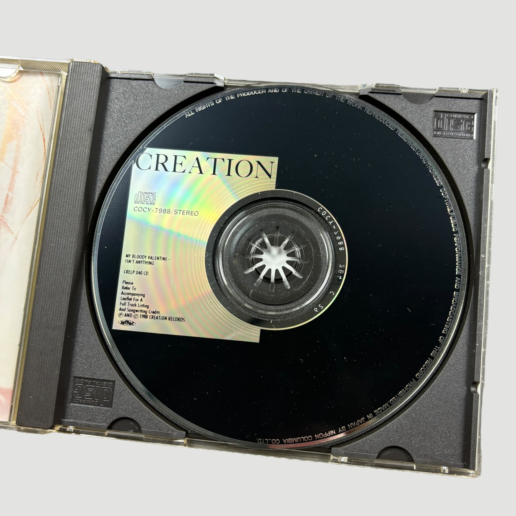 90's My Bloody Valentine Isn't Anything Japanese CD