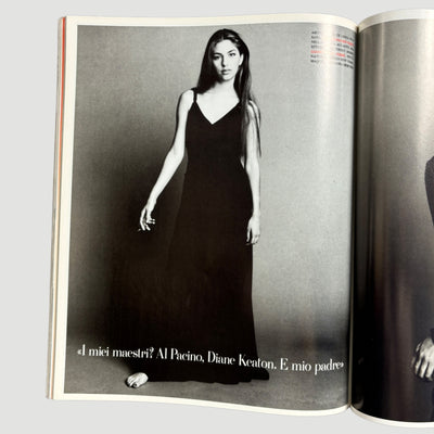 1992 Vogue Italia Sofia Coppola Cover Issue