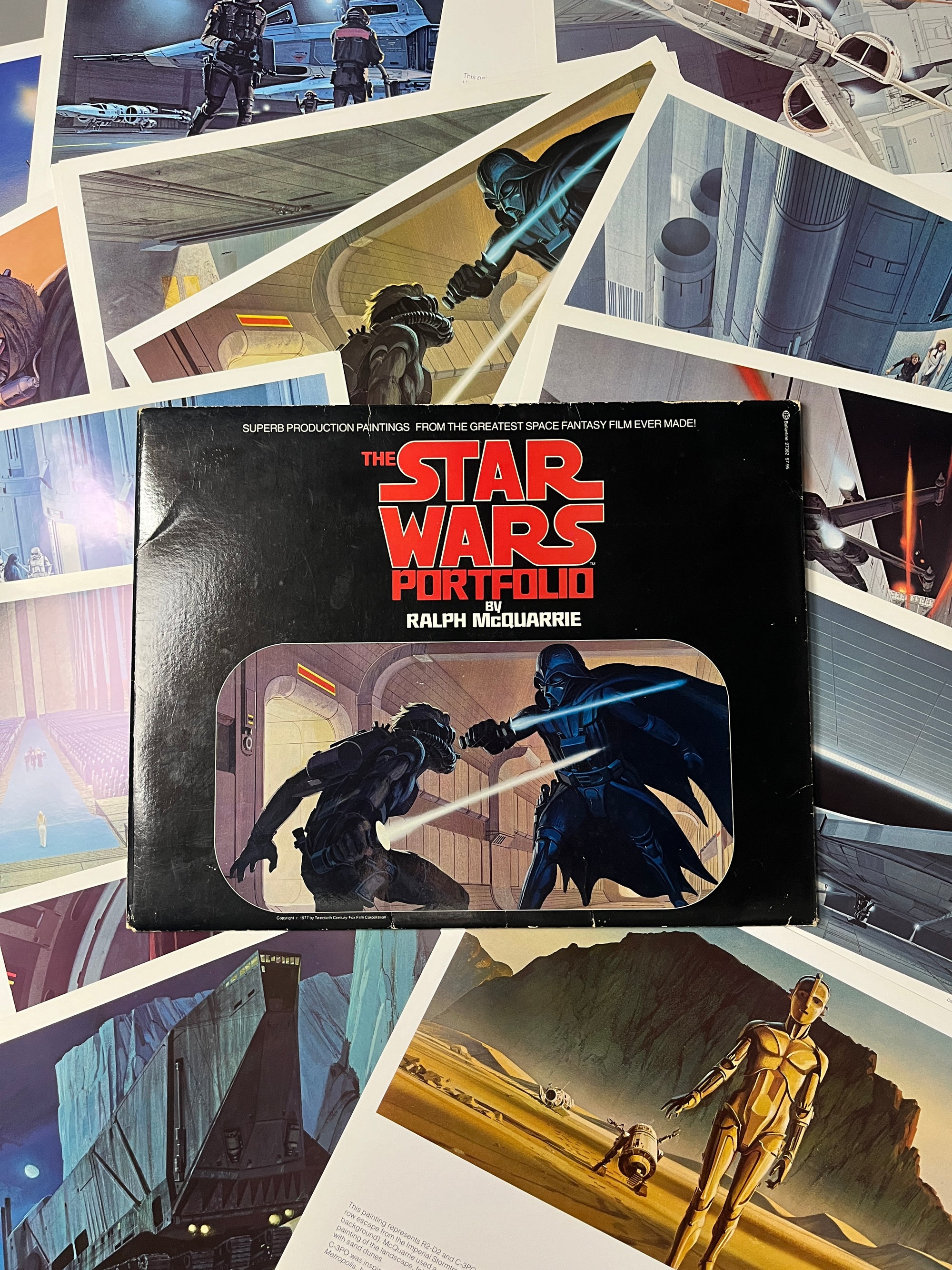1977 Star Wars Portfolio by Ralph McQuarrie