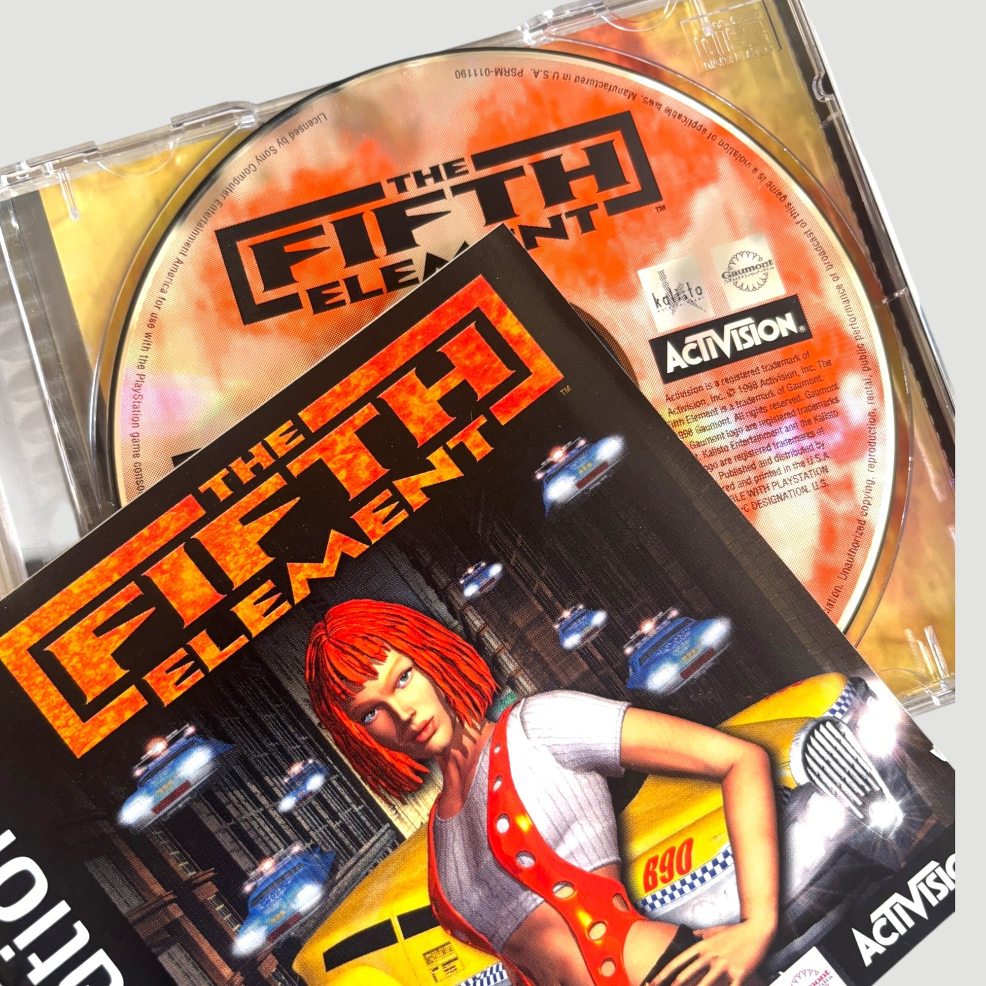 1998 The Fifth Element PlayStation 1 Game