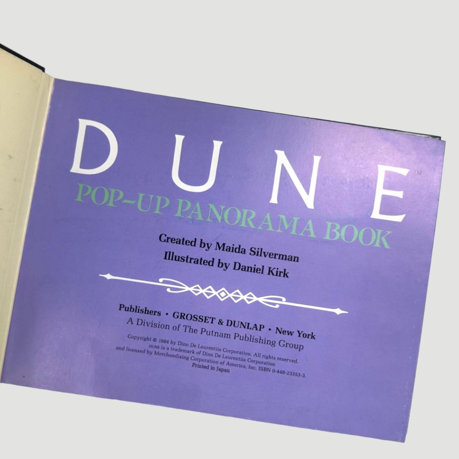 1984 DUNE Pop-Up Panorama Book