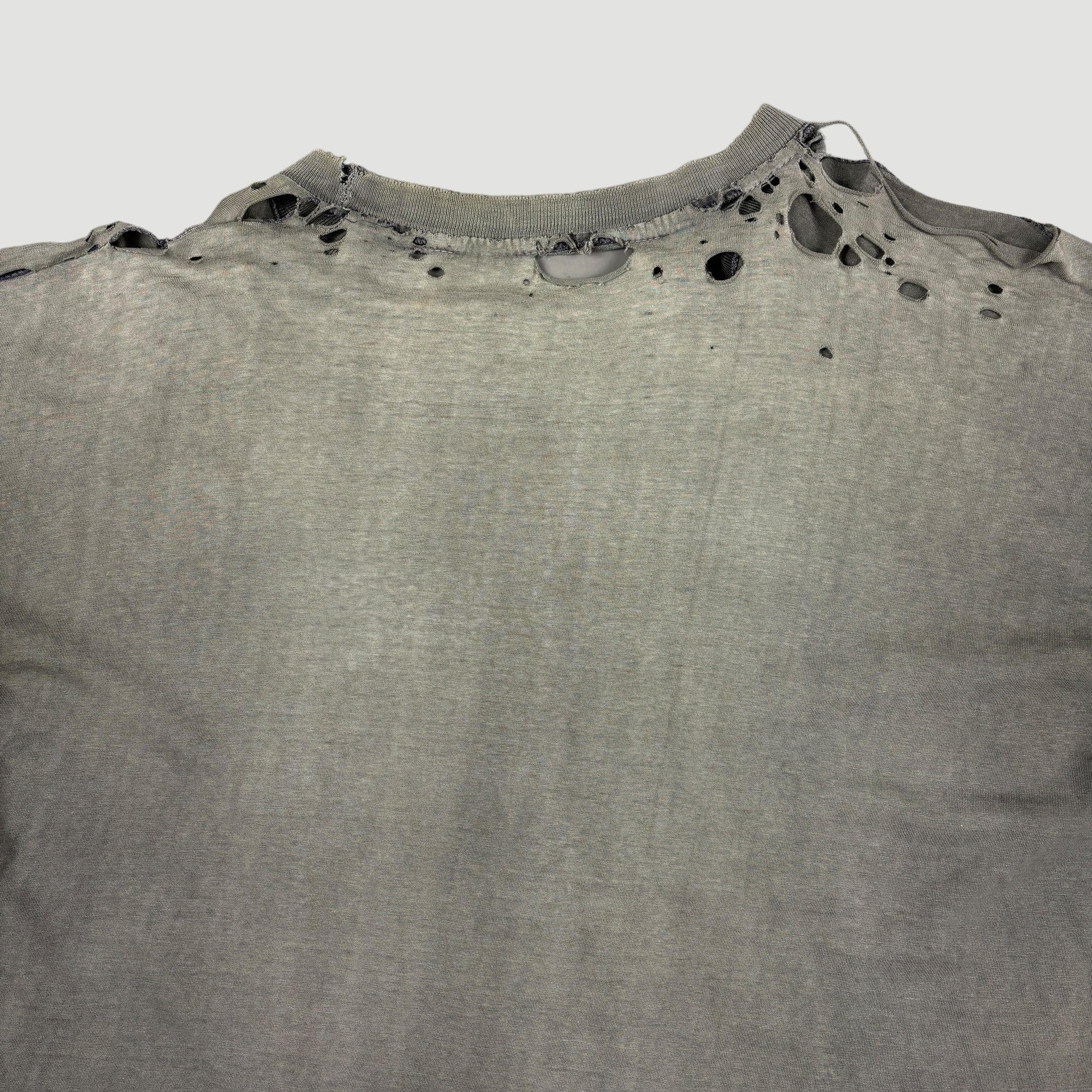 90's Psychic TV Embroidered Logo T-Shirt