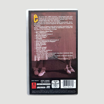 1993 The Lemonheads Two Weeks in Australia UK VHS