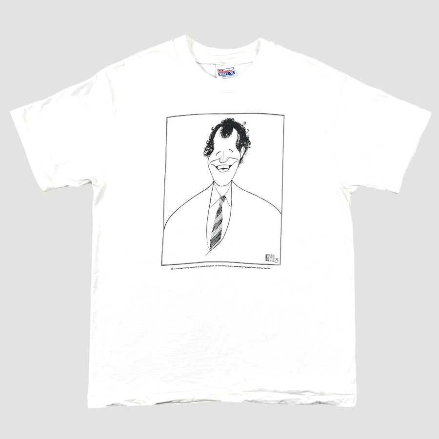 90's David Letterman by Al Hirschfeld T-Shirt