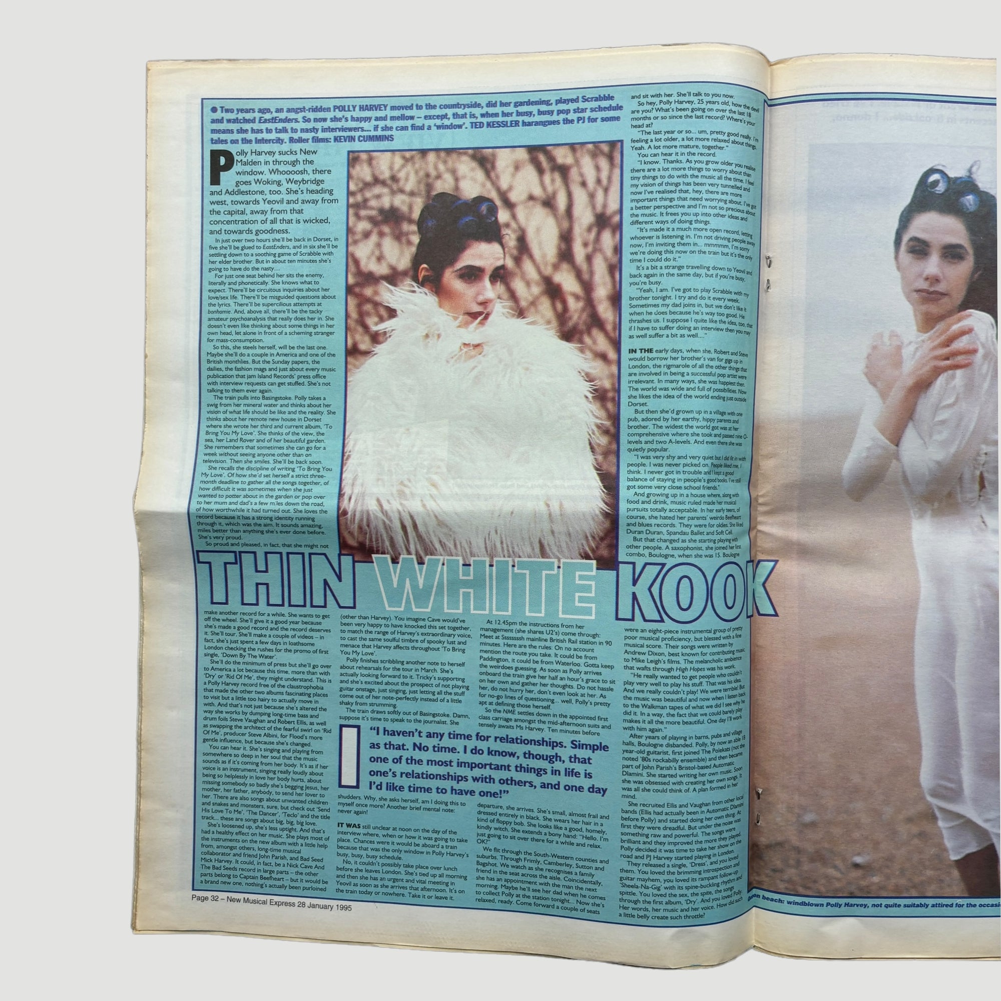 1995 NME PJ Harvey Vamp Issue