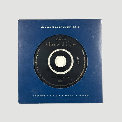 1993 Slowdive Souvlaki Creation Records UK Promo Sampler CD