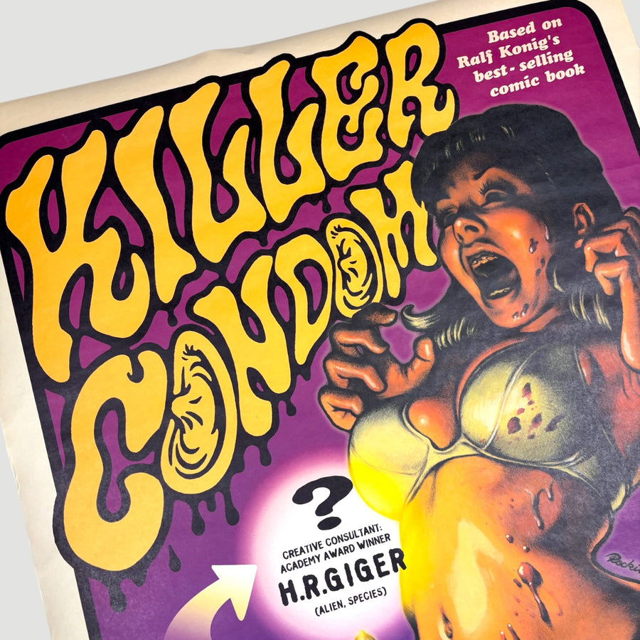 1996 Killer Condom Japanese B2 Poster