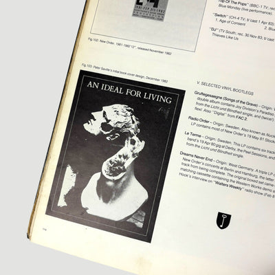 1984 Joy Division An Ideal for Living UK Hardback 1st Edition