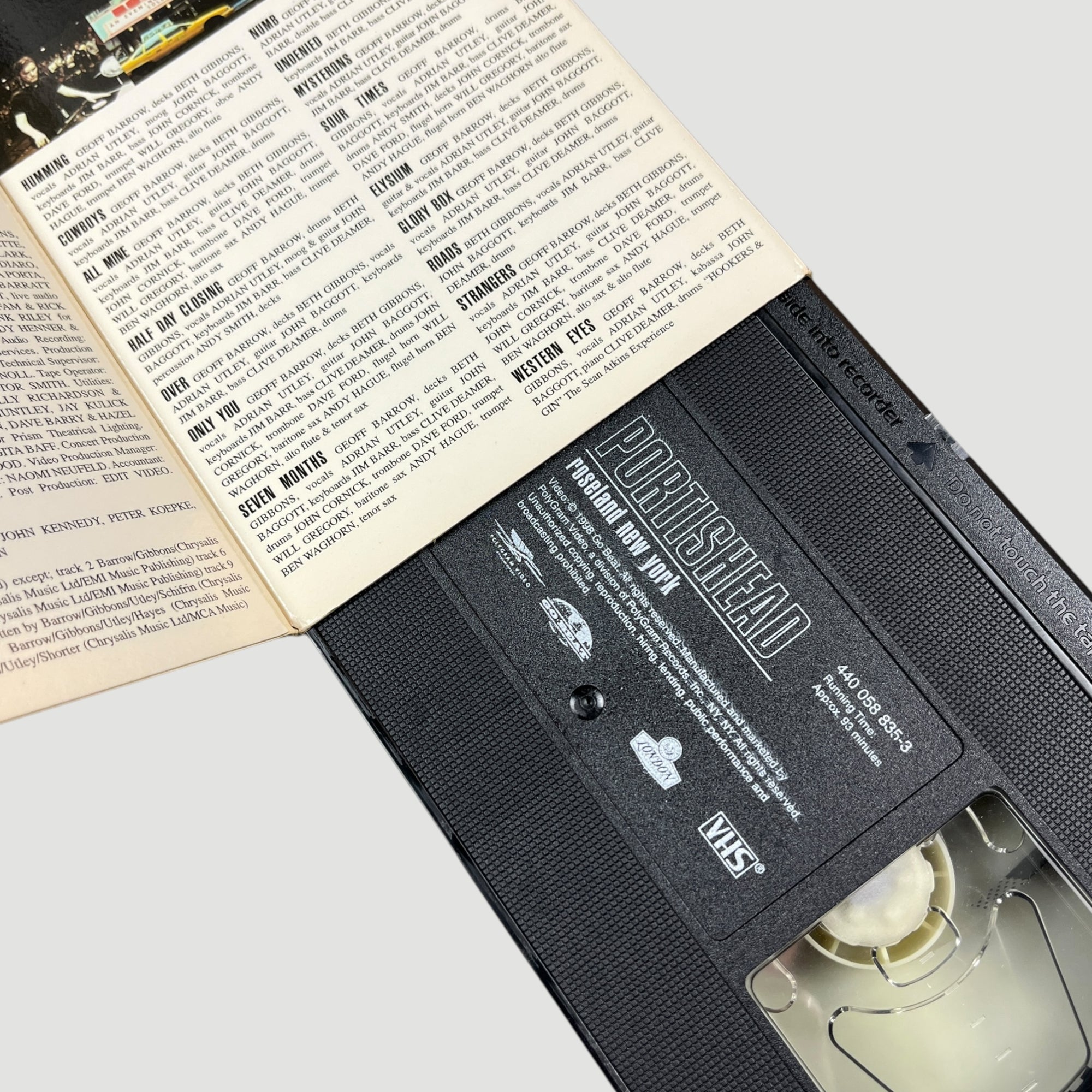 1993 Portishead Roseland New York NTSC VHS