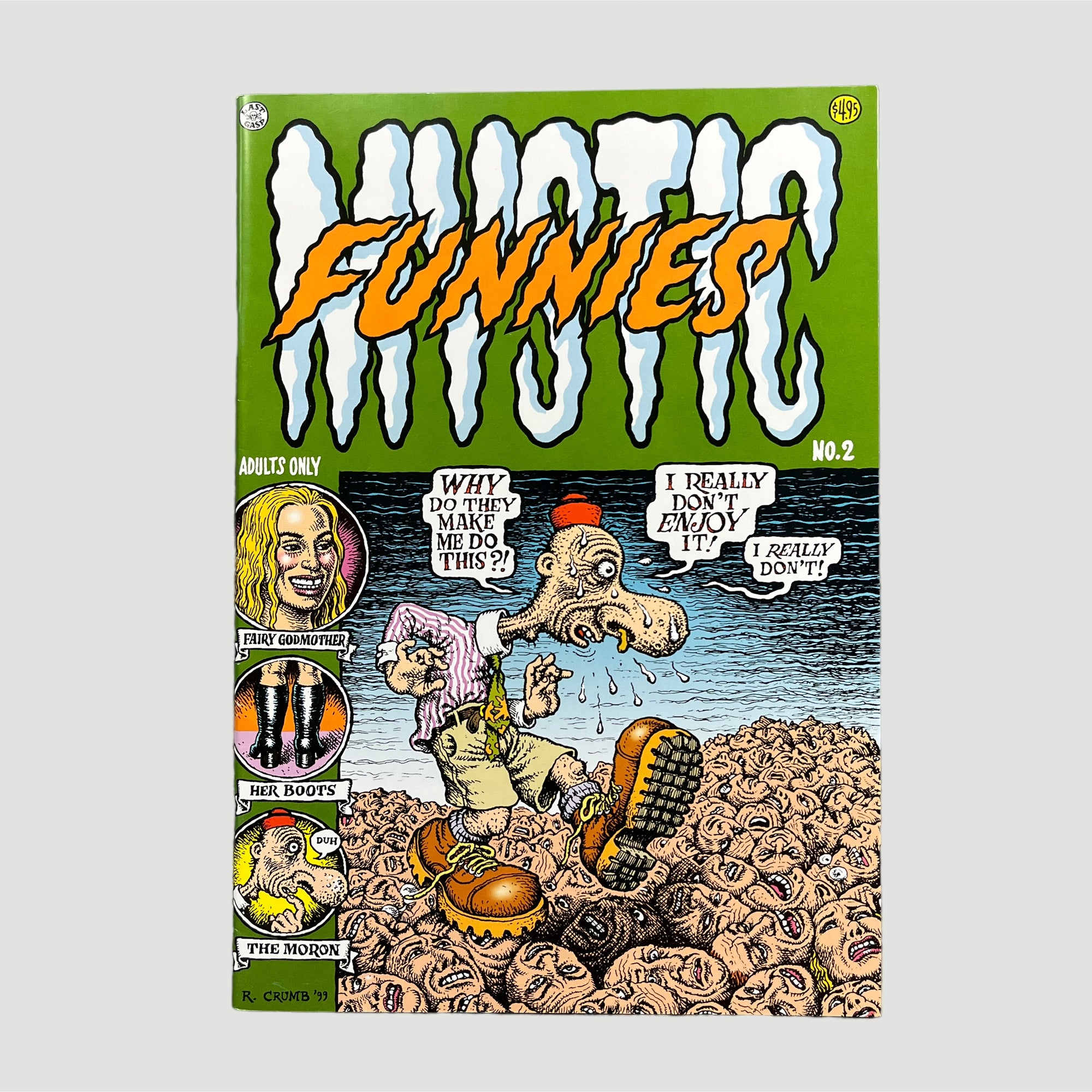 1999 R Crumb Mystic Funnies Comic No.2