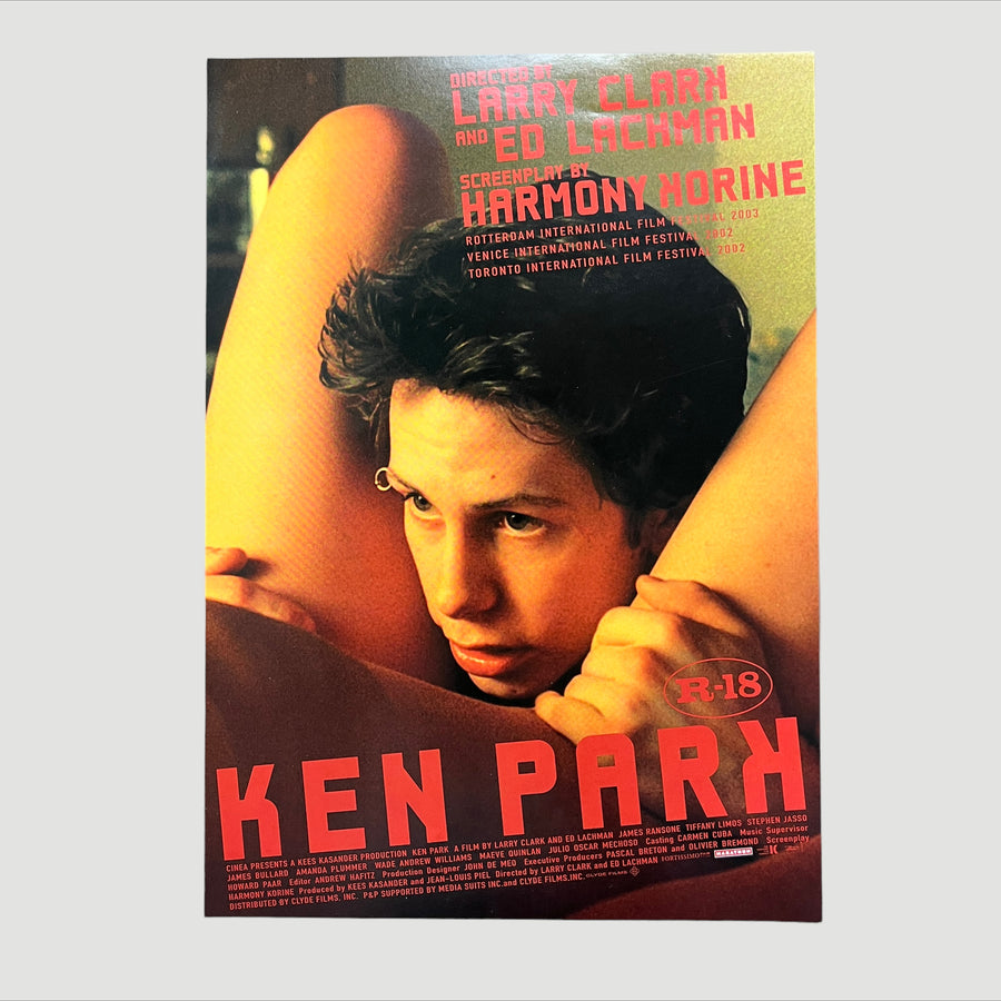 2004 Larry Clark 'Ken Park' Chirashi Poster