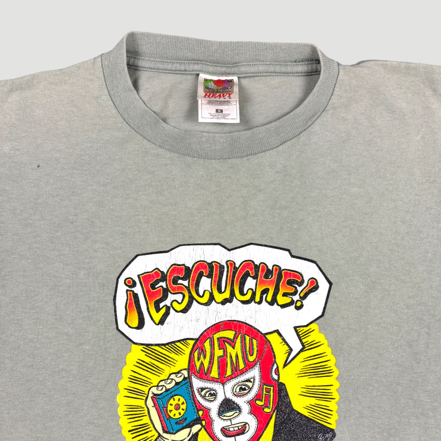 Late 90's WFMU Radio Escuche! T-Shirt