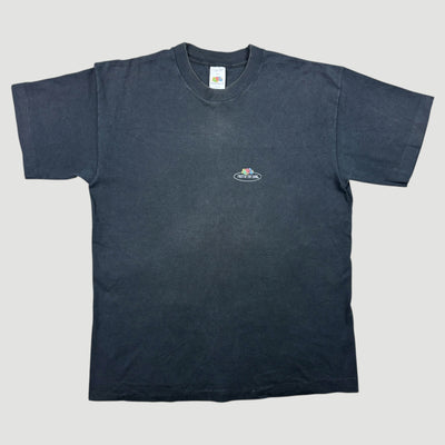 90's Black Basic Fruit of the Loom T-Shirt