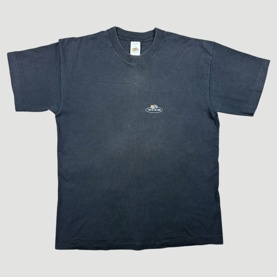 90's Black Basic Fruit of the Loom T-Shirt