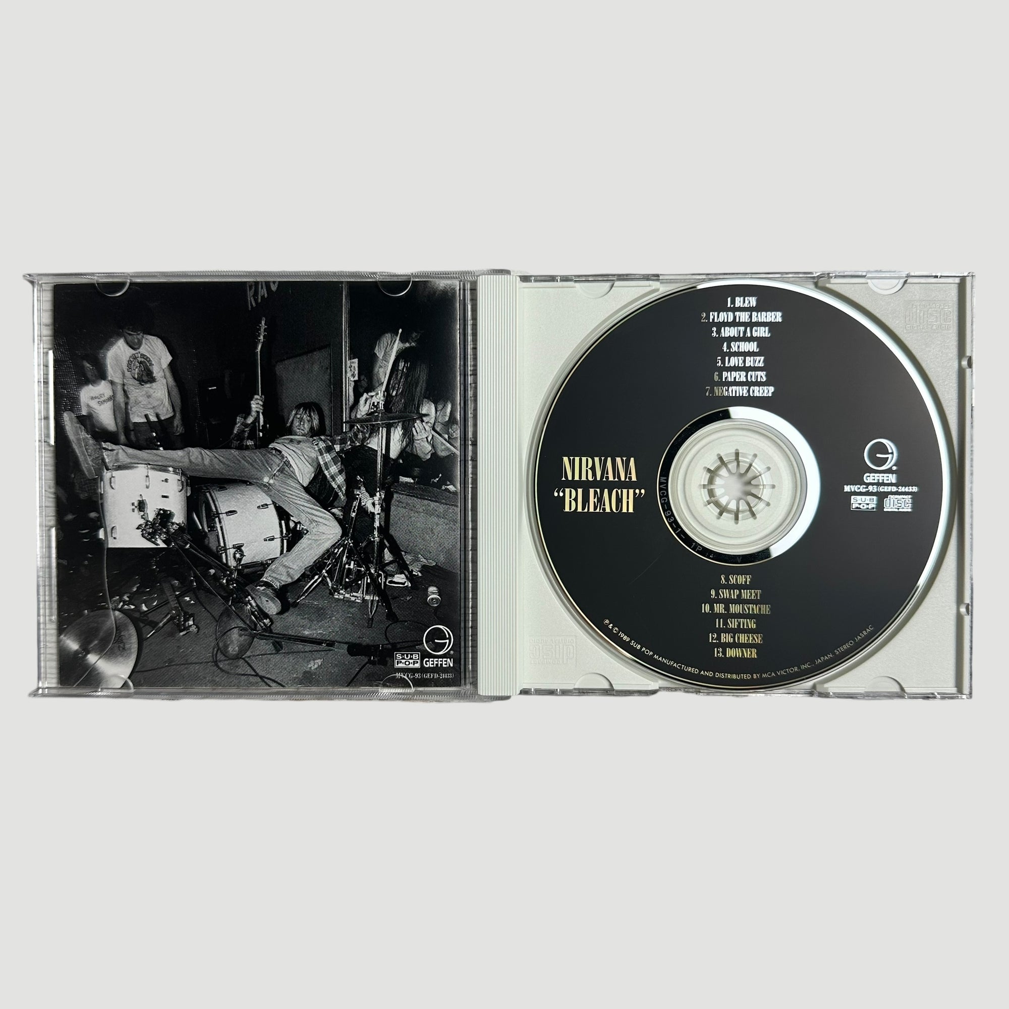 00’s Nirvana Bleach Japanese CD