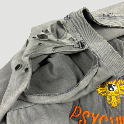 90's Psychic TV Embroidered Logo T-Shirt