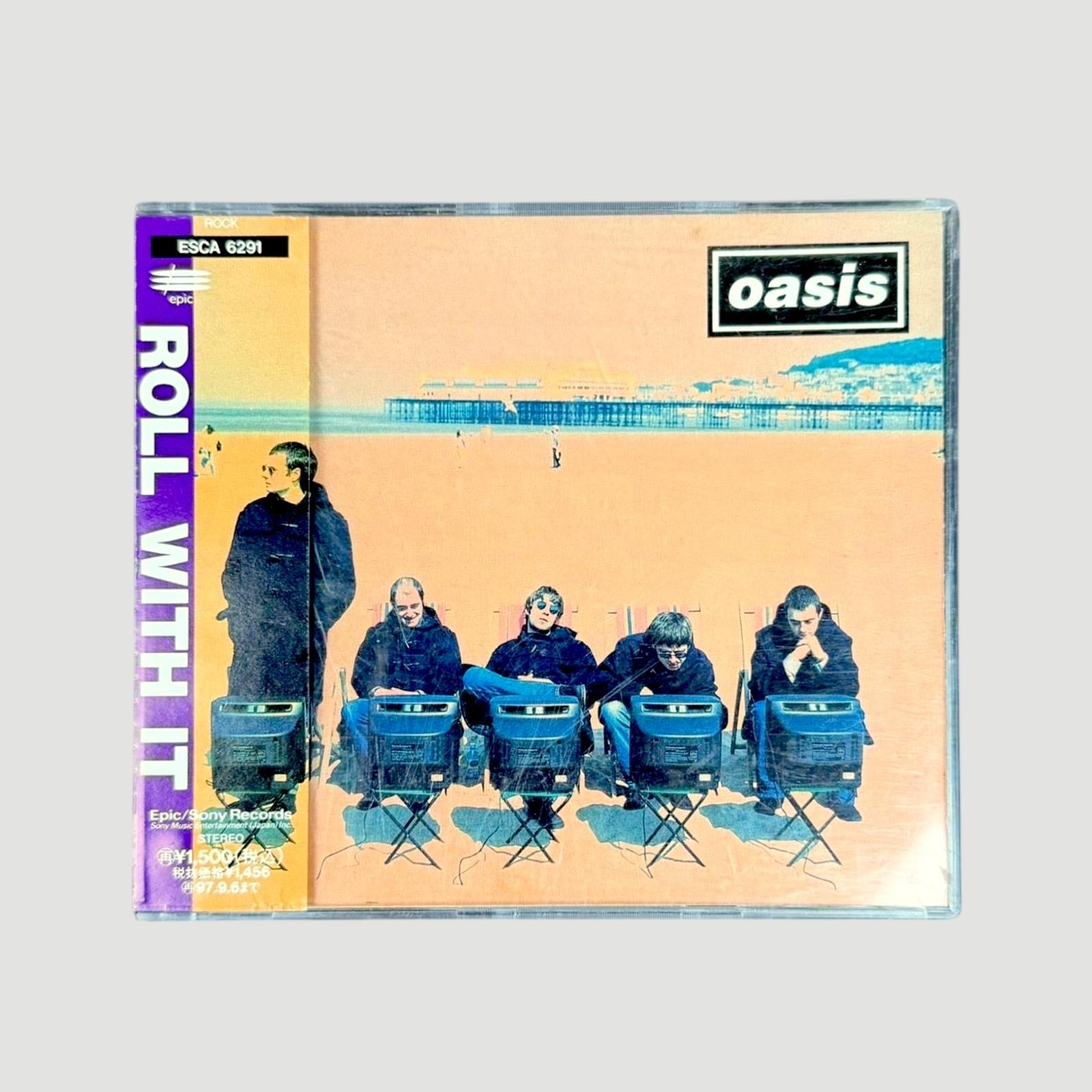 1995 Oasis Roll With It Japanese CD Maxi Single