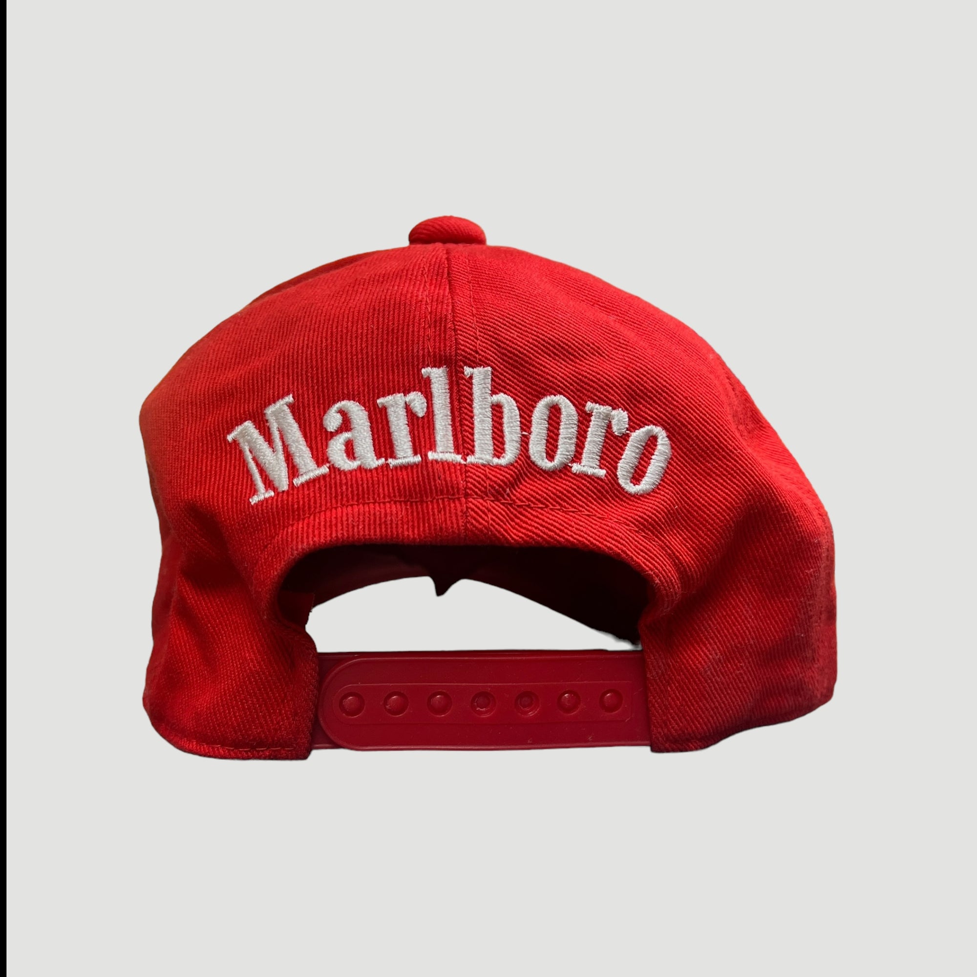 80's Marlboro Red Racing Snapback Cap