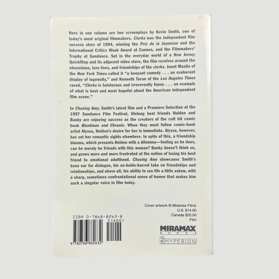 1996 Kevin Smith Clerks / Chasing Amy Two Screenplays (Signed)