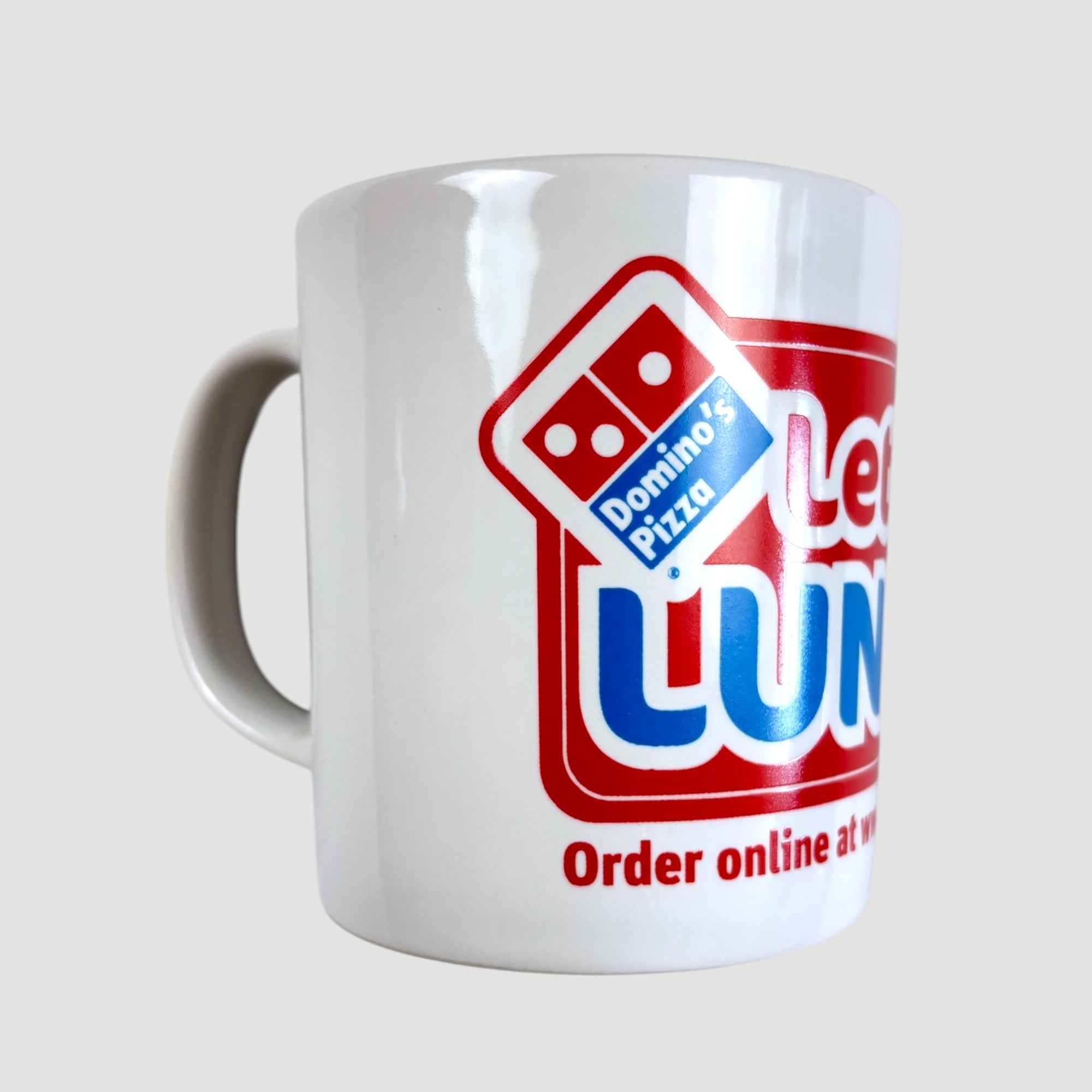 90's Domino’s Let's Do Lunch Ceramic Mug