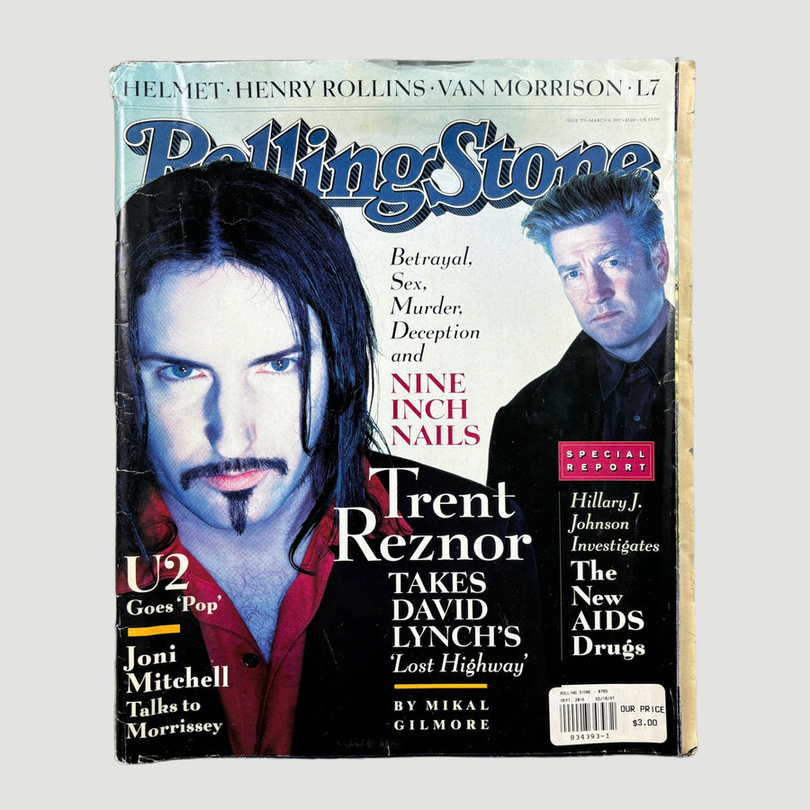 1997 Rolling Stone David Lynch Trent Reznor Issue