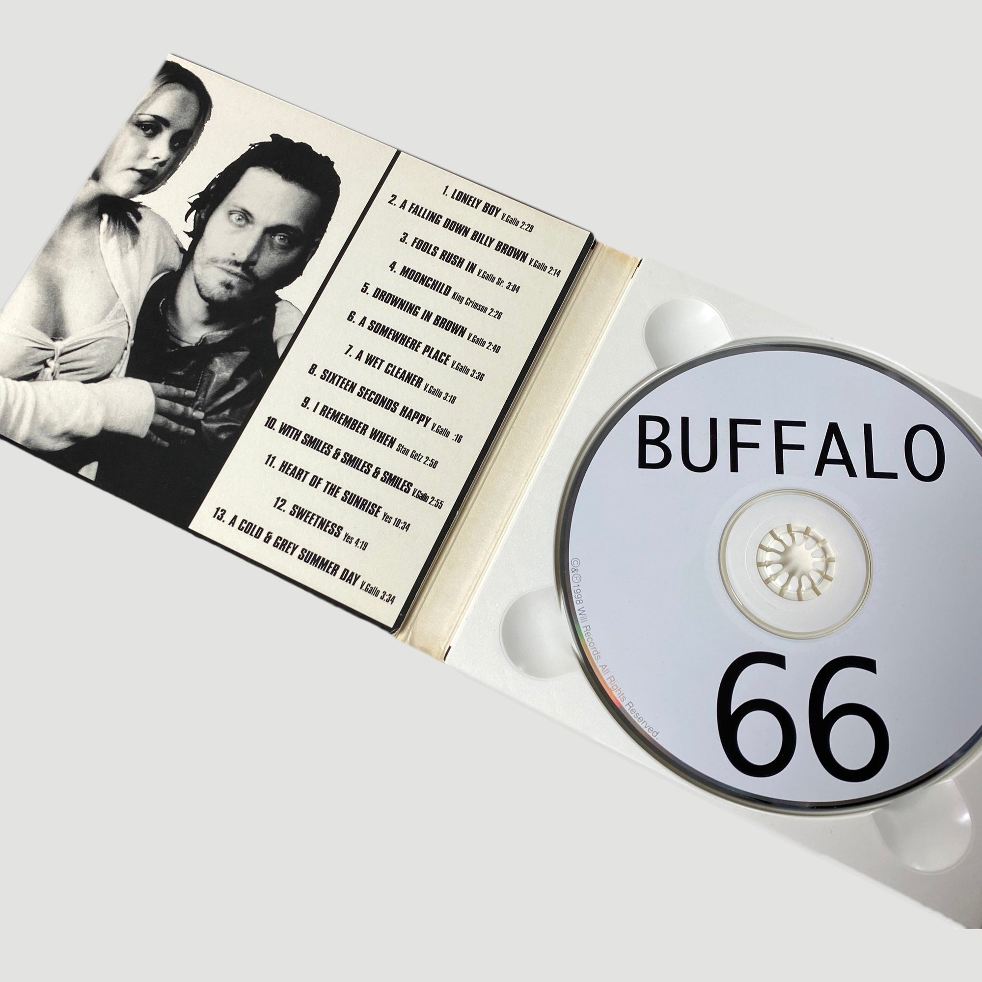 1998 Buffalo 66 Original Soundtrack CD + Booklet