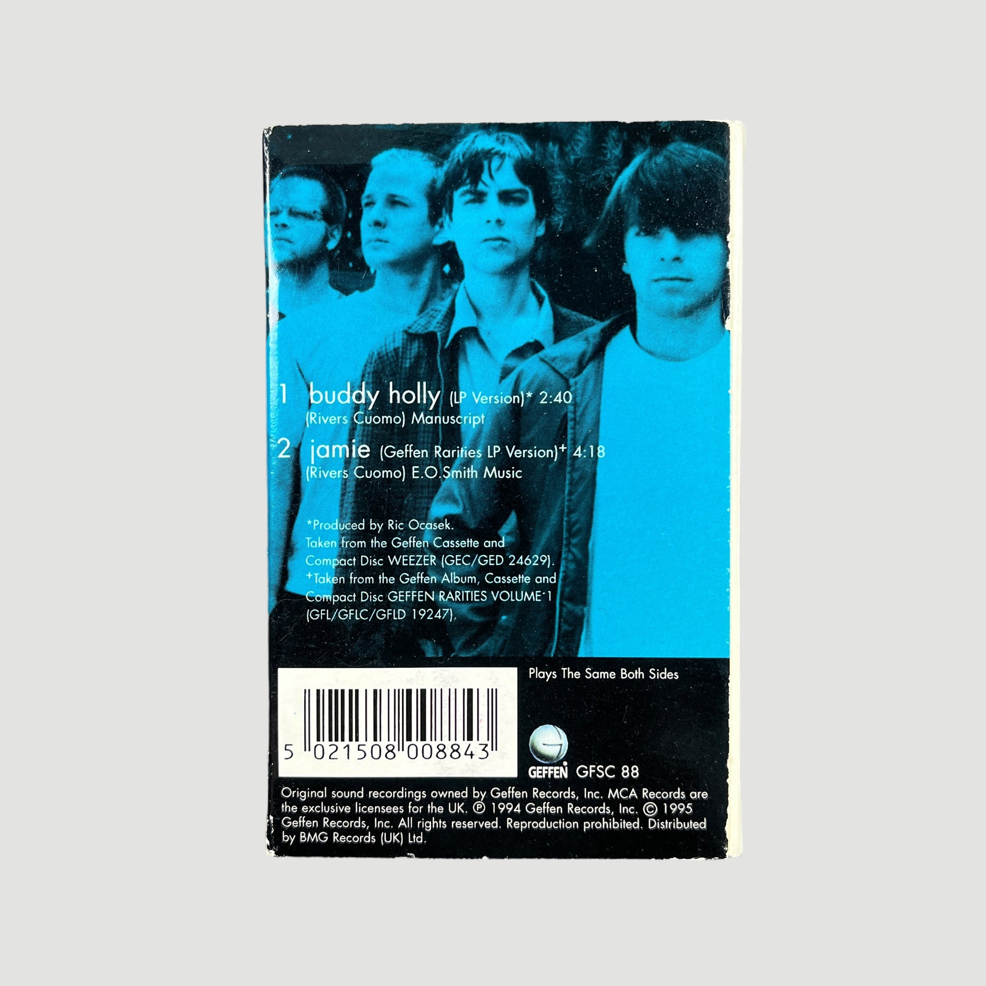 1994 Weezer Buddy Holly UK Cassette Single