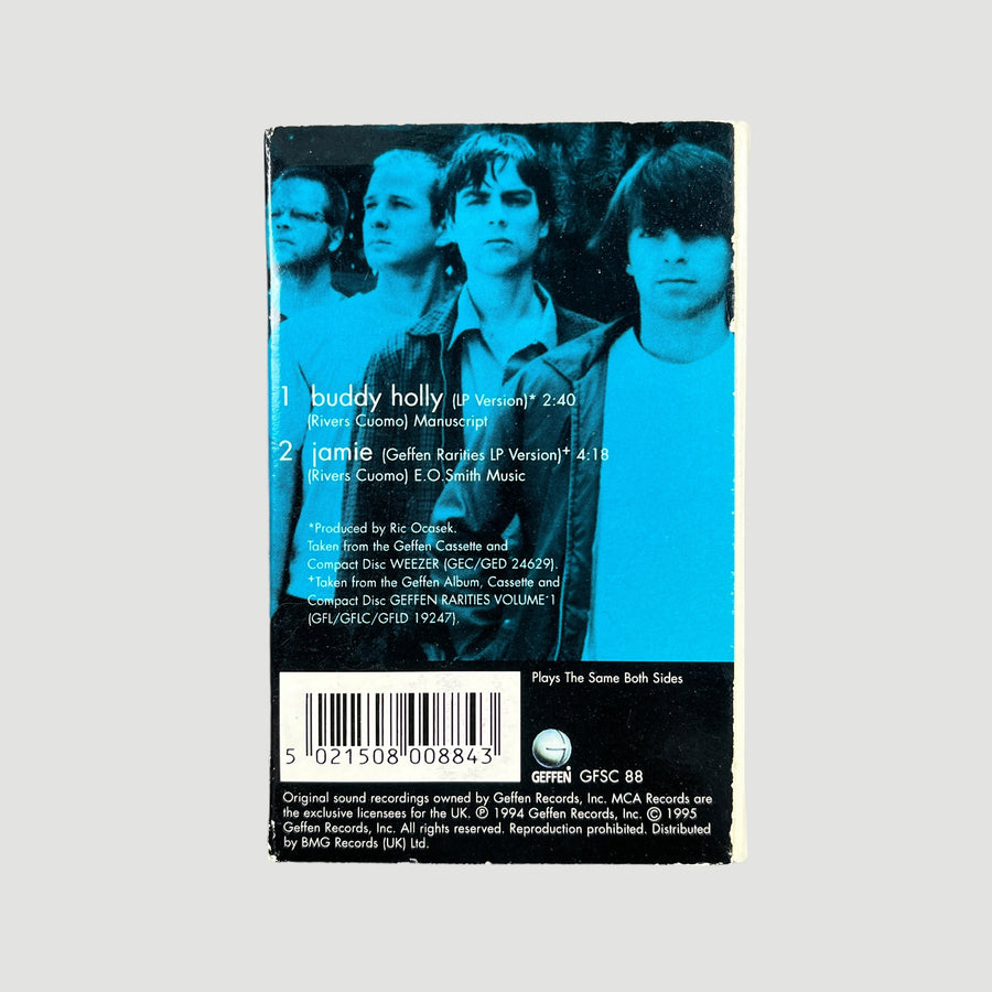 1994 Weezer Buddy Holly UK Cassette Single