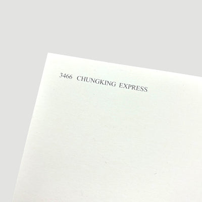 1994 Chungking Express Lobby Postcard