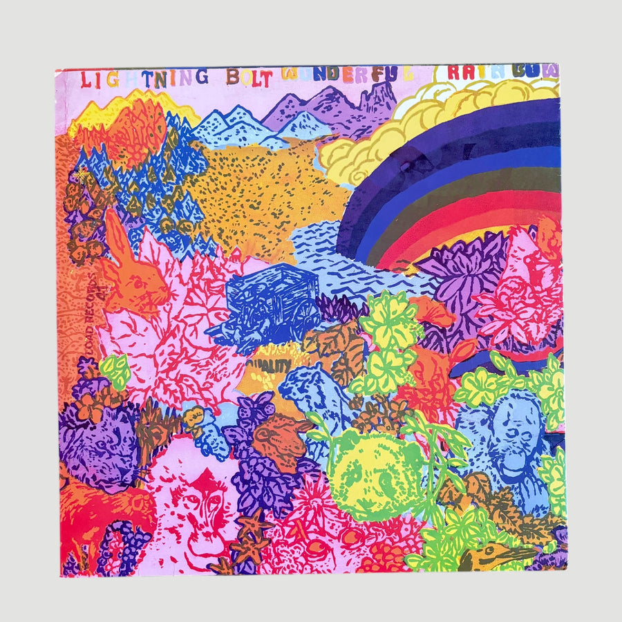 2003 Lightning Bolt Wonderful Rainbow 1st UK Press LP
