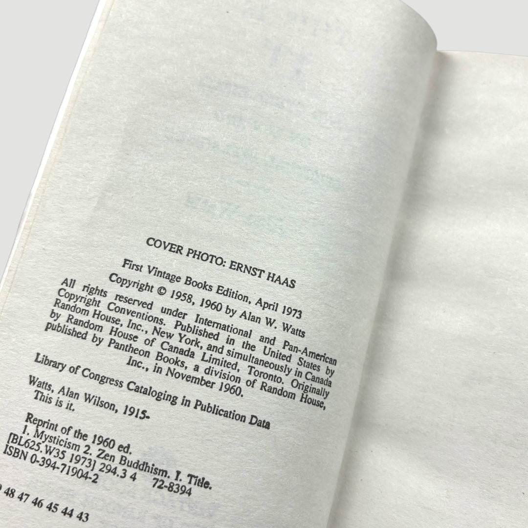 1973 Alan Watts 'This is It' & Other Essays on Zen & Spiritual Experience