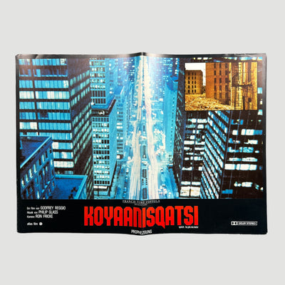 1982 Koyaanisqatsi 7 x Lobby Poster Set