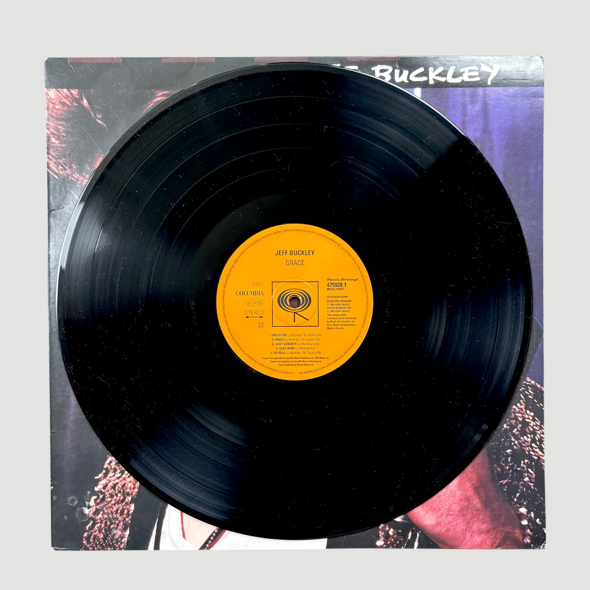 2010 Jeff Buckley Grace US Reissue LP