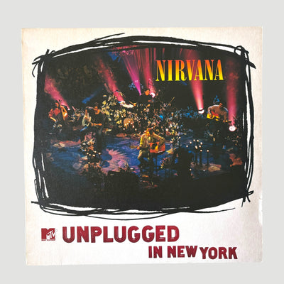 1994 Nirvana Unplugged in NY UK 1st Press LP