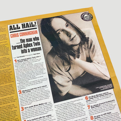 1999 NME Magazine Aphex Twin Issue