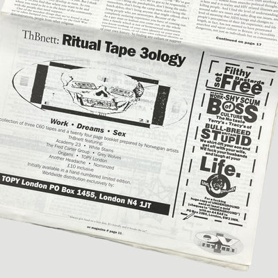 1992 Temple of Psychic Youth OV Magazine