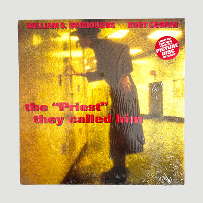 1993 William S. Burroughs / Kurt Cobain The "Priest" They Called Him' Etched 10" Picture Disc