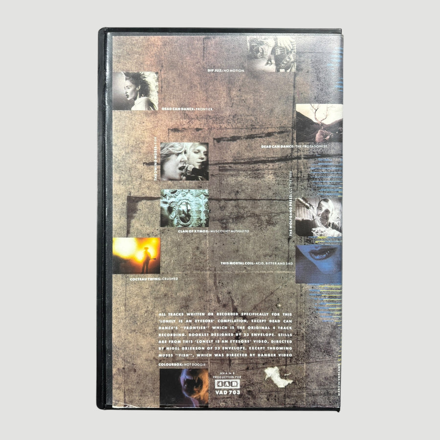 1987 4AD Lonely is an Eyesore VHS (Cocteau Twins, This Mortal Coil)