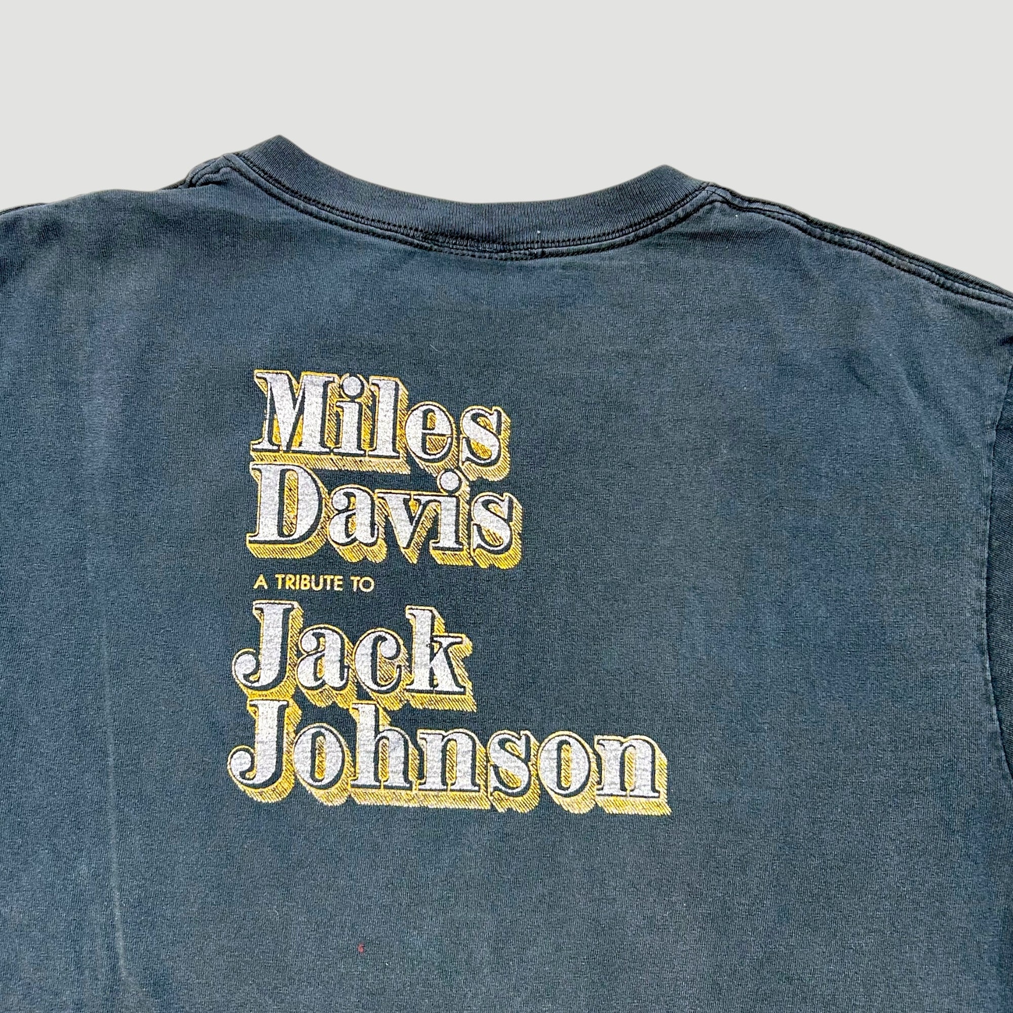 2002 Miles Davis 'A tribute to Jack Johnson' t-shirt