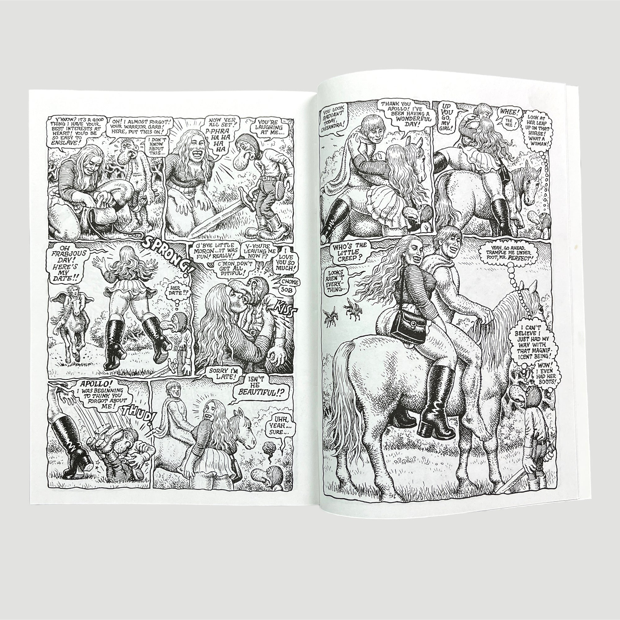 1999 R Crumb Mystic Funnies Comic No.2