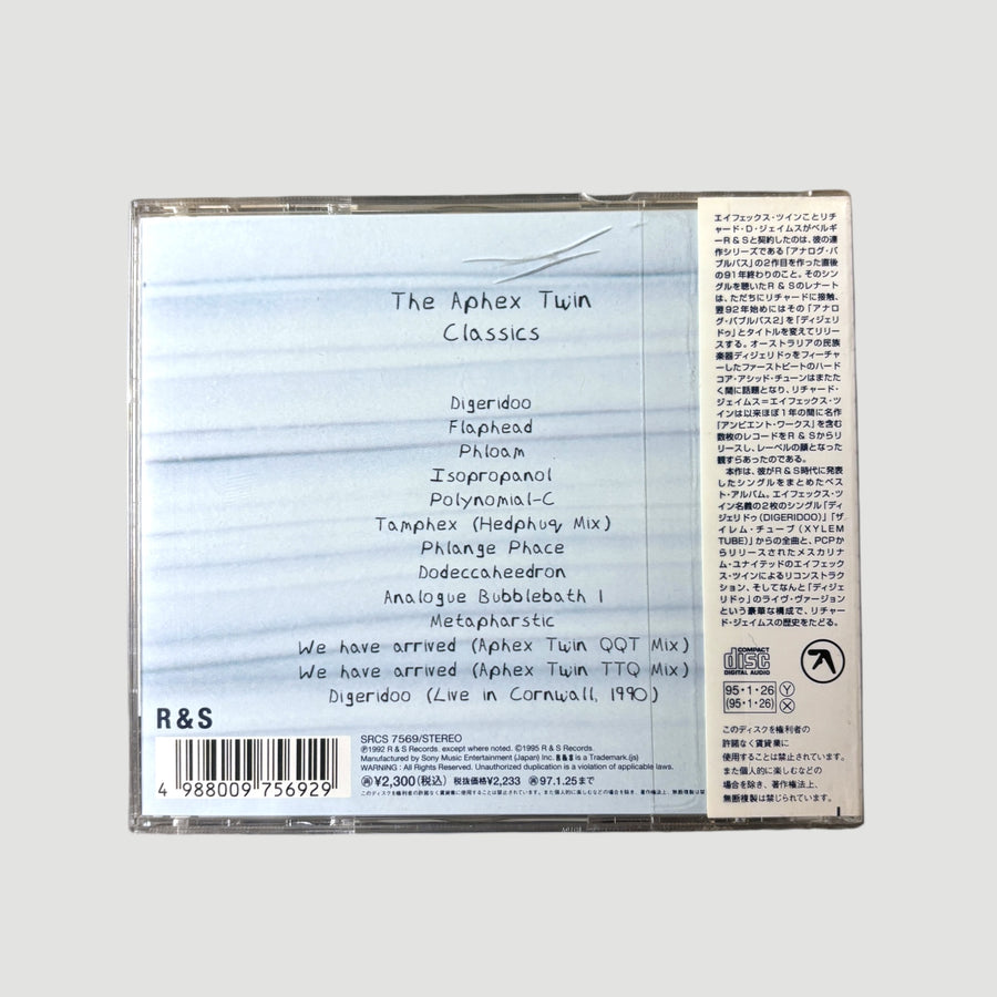 1995 Aphex Twin 'Classics' Japanese CD
