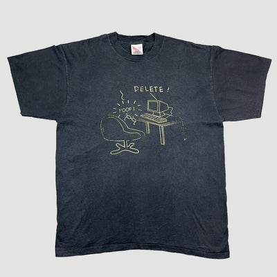 Late 80's Delete Tech T-Shirt