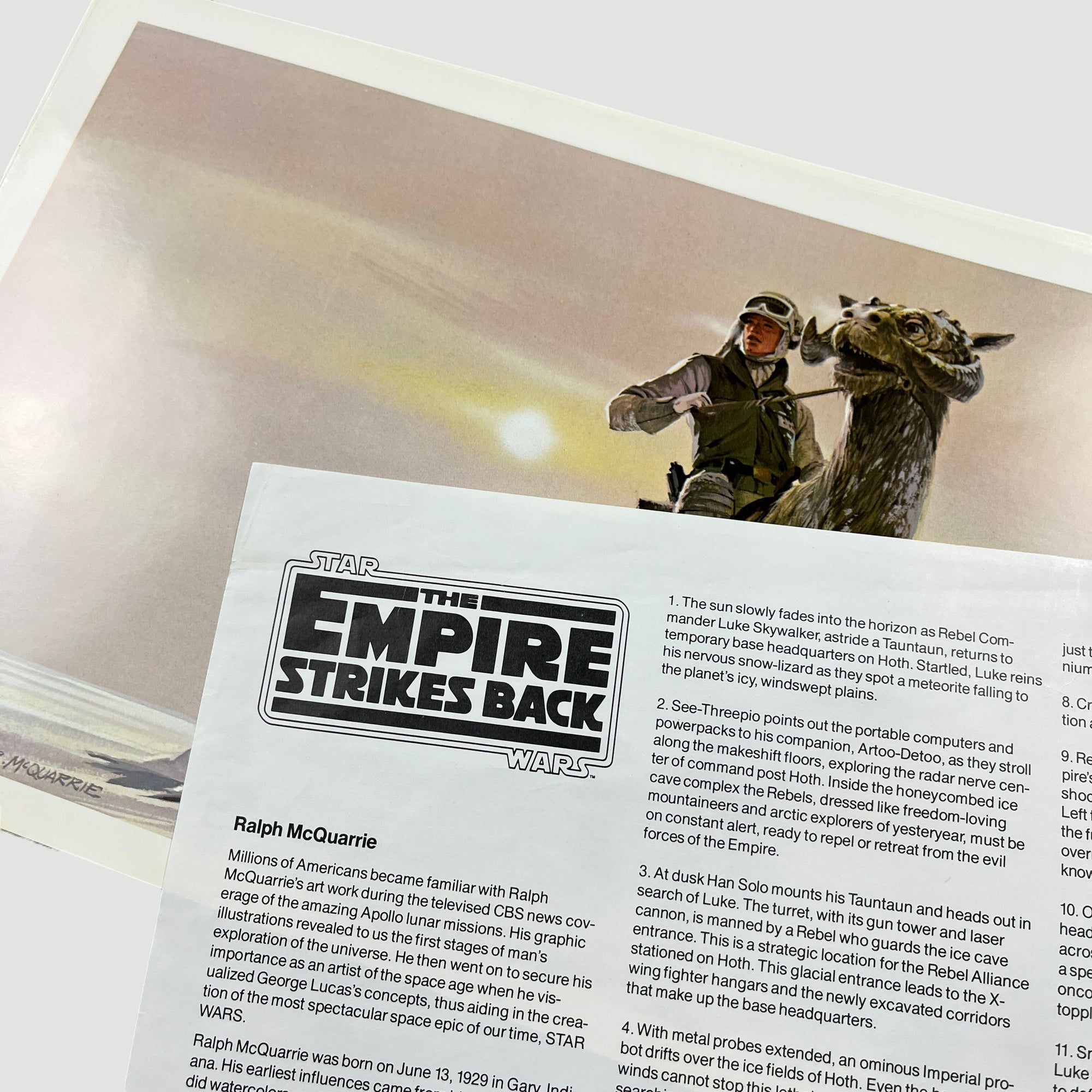 1980 The Empire Strikes Back Portfolio By Ralph McQuarrie (Complete)
