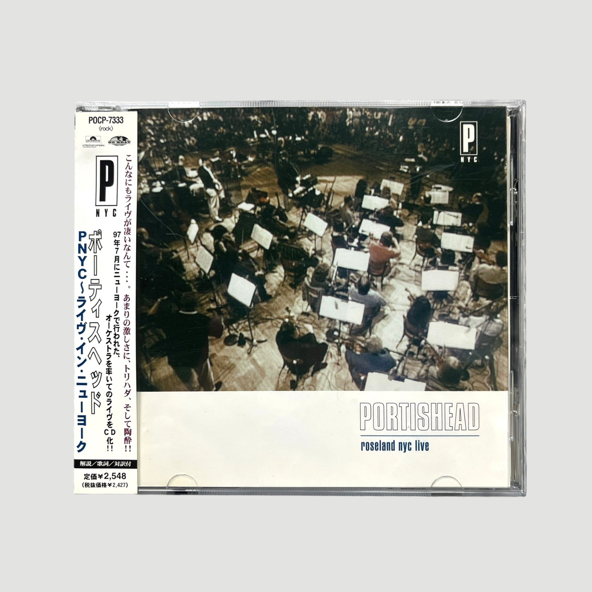 1998 Portishead Roseland NYC Live Japanese CD