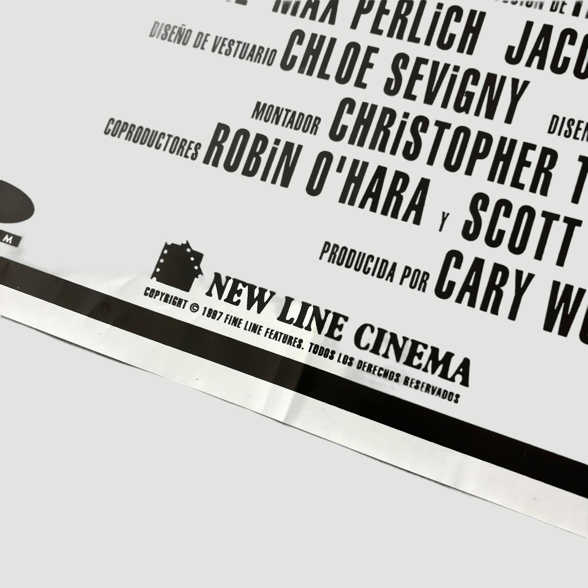 1997 Gummo Spanish Release Poster (Folded)